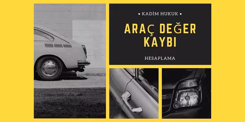 Araç Değer Kaybı Davası - Sigorta Avukatı arac deger kaybi hesabi