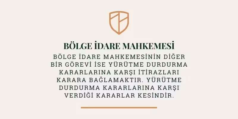 bolge idare mahkemesi gorevleri