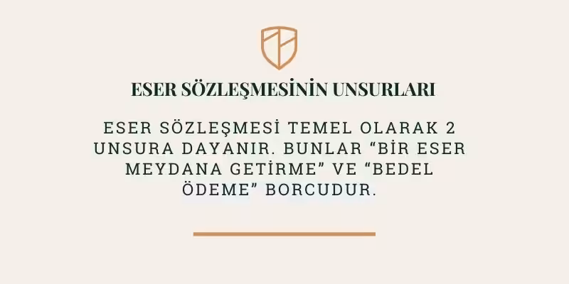 eser sozlesmesi sartlari