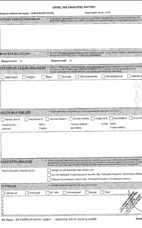 Darp Raporu Nedir? Nasıl Alınır? 3 darp raporu nereden alinir