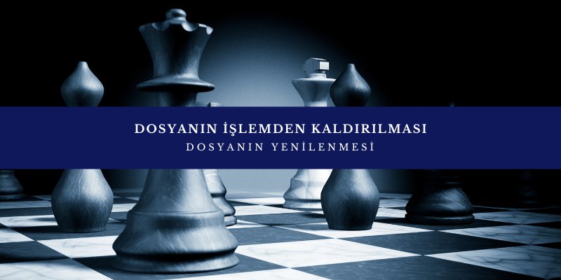 dosyanin islemden kaldirilmasi