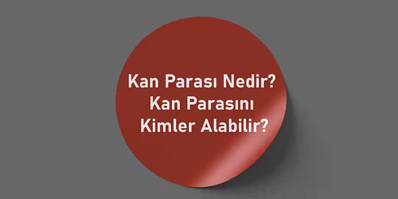 kan parasi nedir hesapla