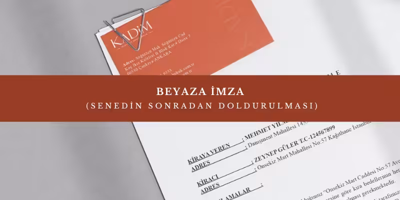 beyaza imza