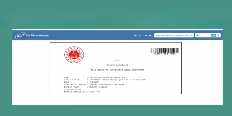 Adli Sicil Kaydı Sildirme (Sabıka ve Arşiv) 2 adli sicil kaydi sabika