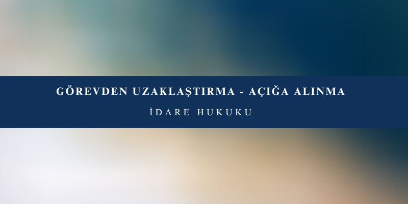 gorevden uzaklastirma memur