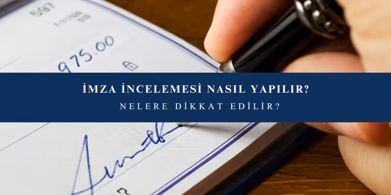 imza incelemesi
