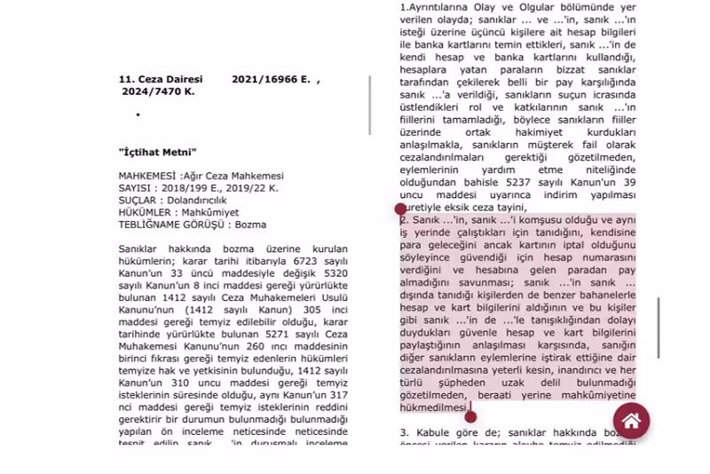 iban kiralama sucu beraat