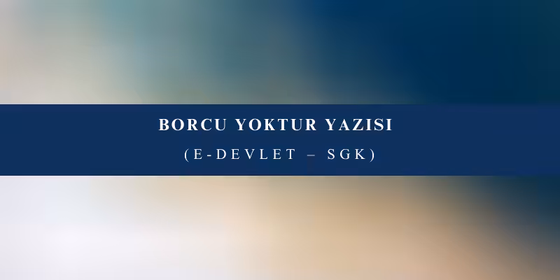 borcu yoktur yazisi